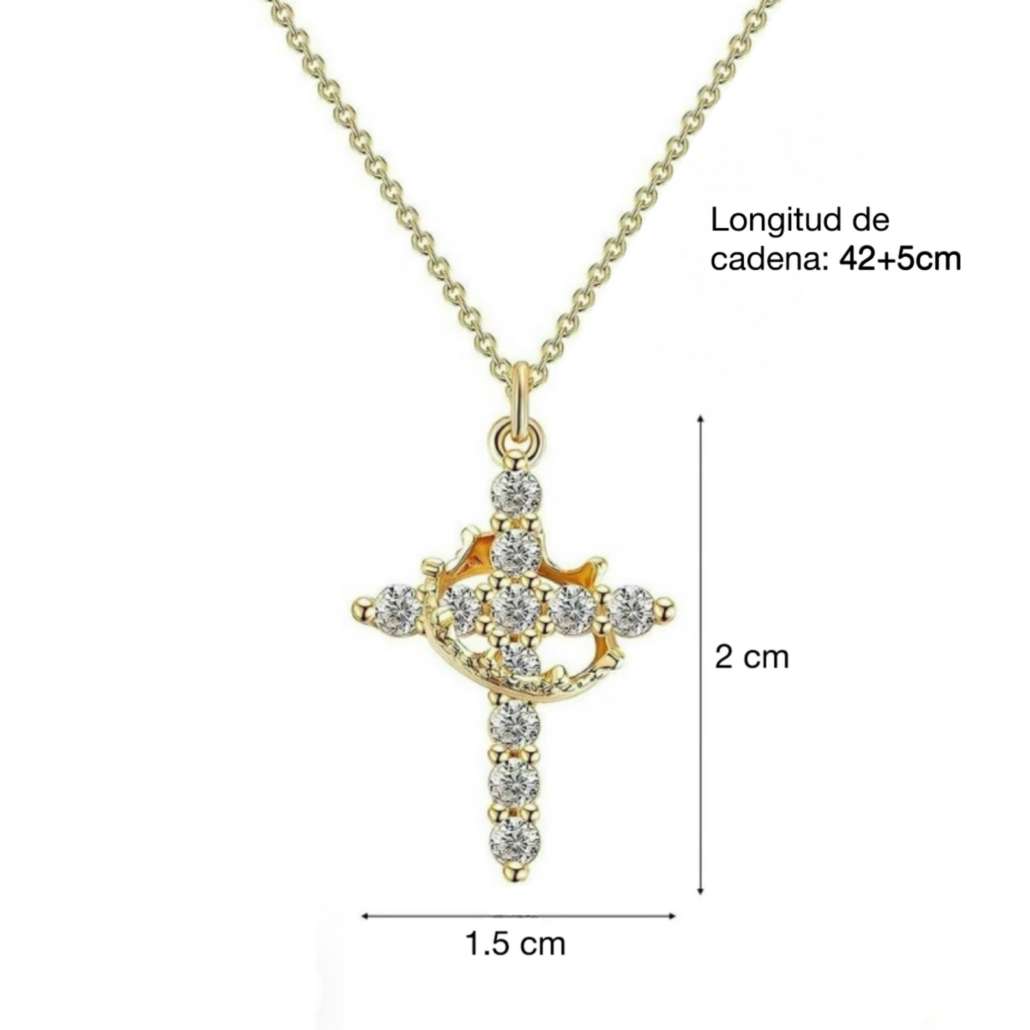 Cadena de Cruz y Corona